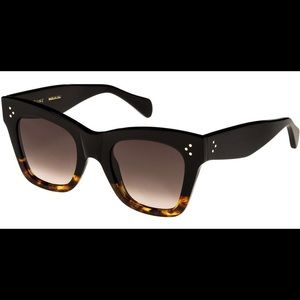 CELINE Two-toned gradient cat-eye sunglasses